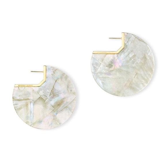 Kendra Scott Jewelry - Kendra Scott Gold Ivory Kai Earrings